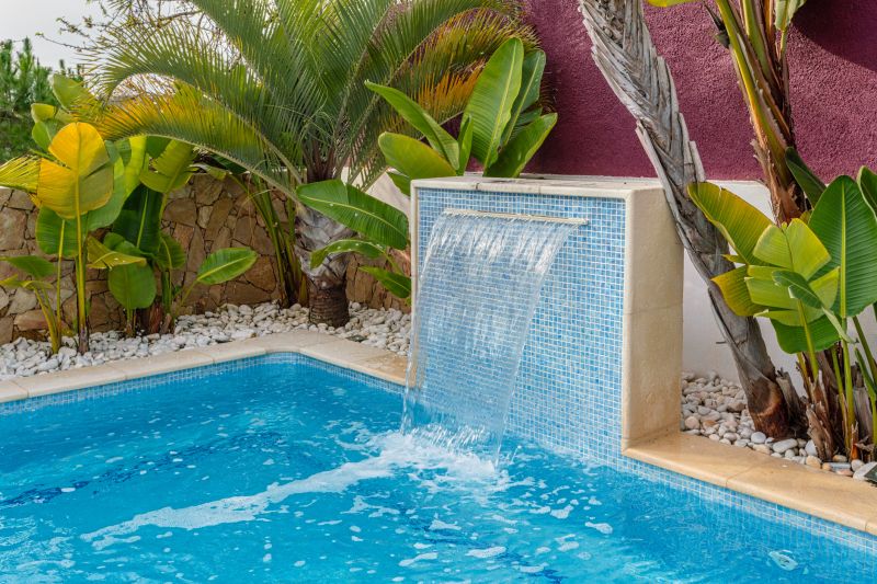 Luxury Pool with Water Features