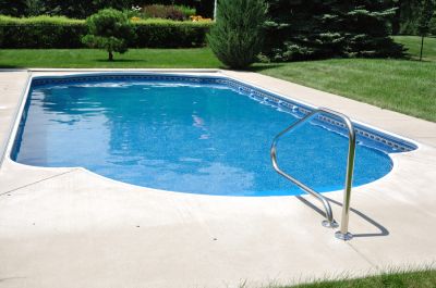 Concrete Pool Installation!
