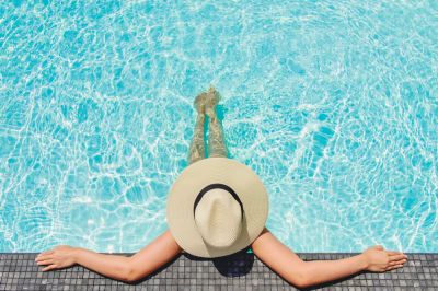 Enjoy Swimming and Sunbathing!